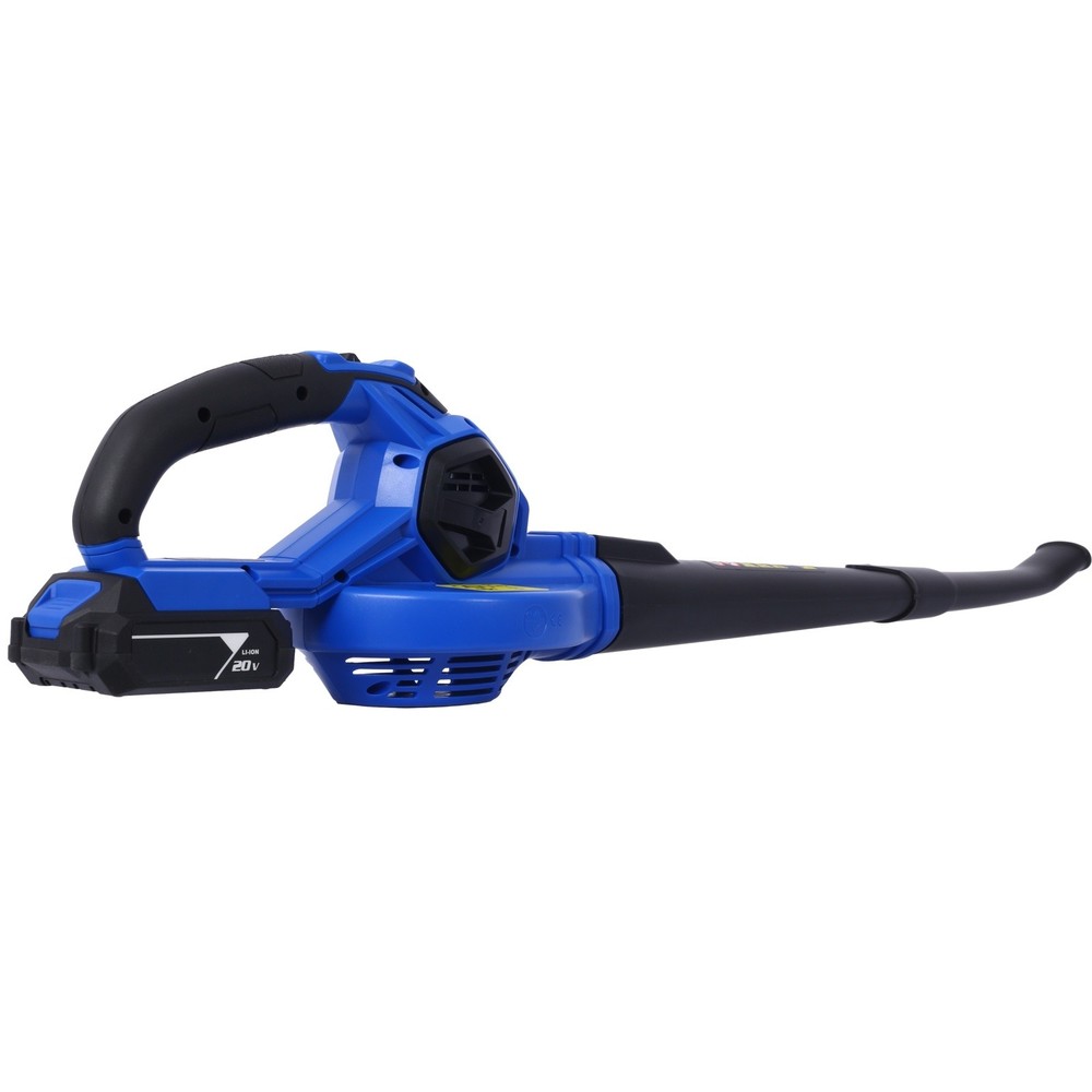 Electric Leaf Blower Cordless with Battery and Charger 2 Speed Mode 20V