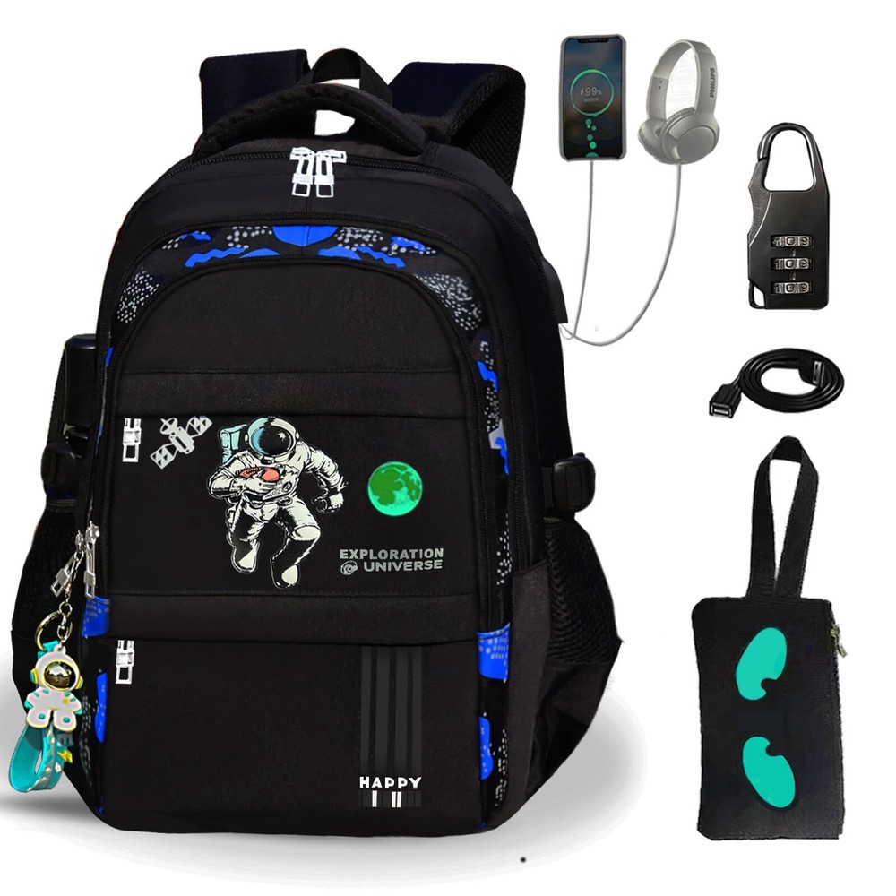 Backpack for Boys - Boy Backpack Schoolbag for Boys Kids Children Teens Girls...