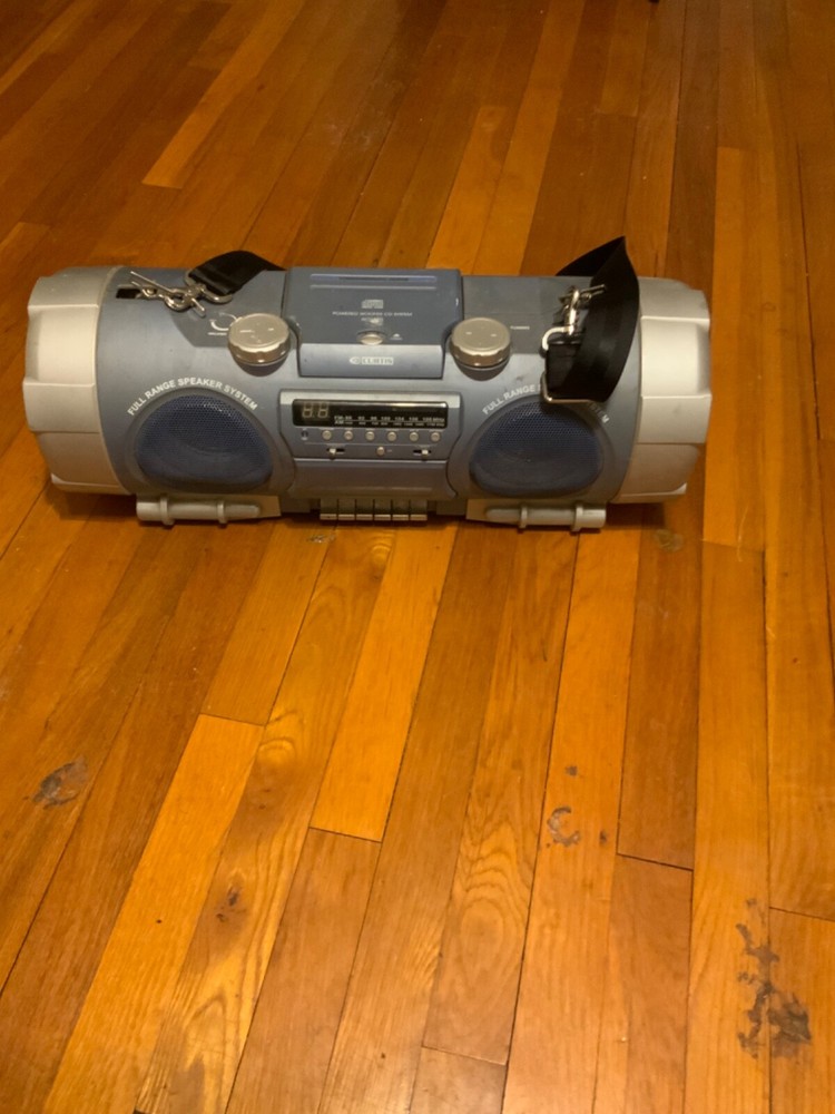 vintage curtis speaker system cd player cassete deck rcd170