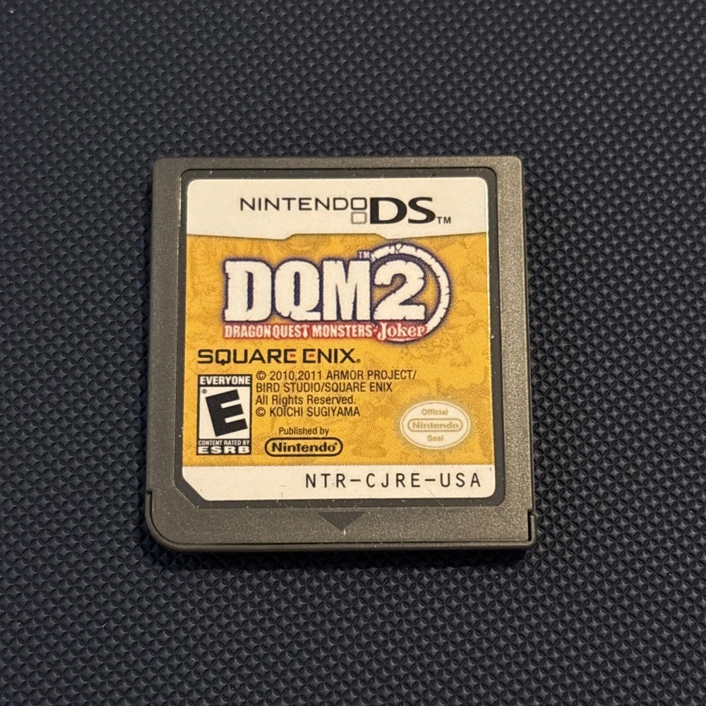 Dragon Quest Monsters Joker 2 Nintendo DS Cartridge Only Tested Works