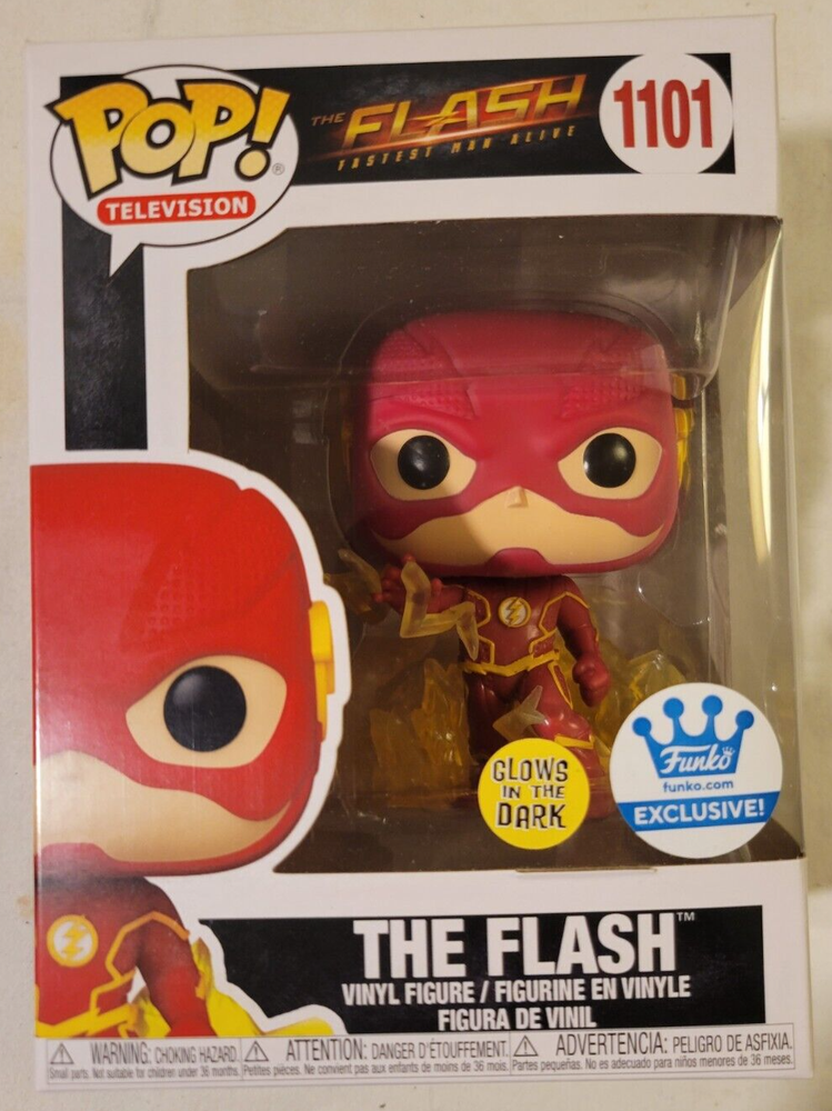 Funko Pop DC The Flash Glow in The Dark Action Figure #1101
