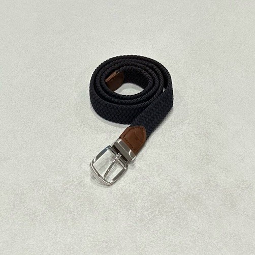 Tommy Bahama Men's Reversible Stretch Belt, Brown / Blue, Size L/XL (38-42)