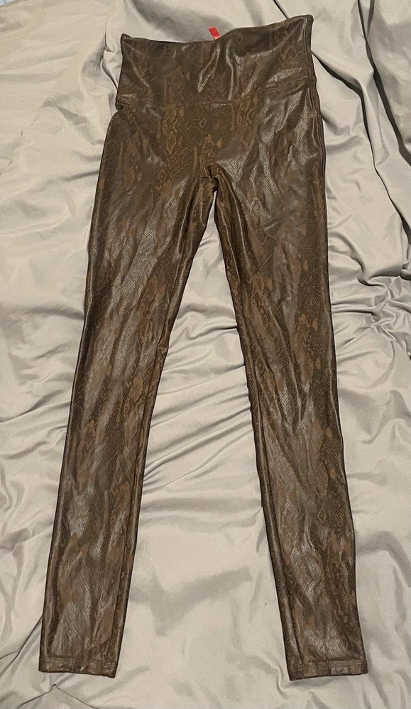 SPANX by Sara Blakely Animal Print Leggings Size M Great Deal