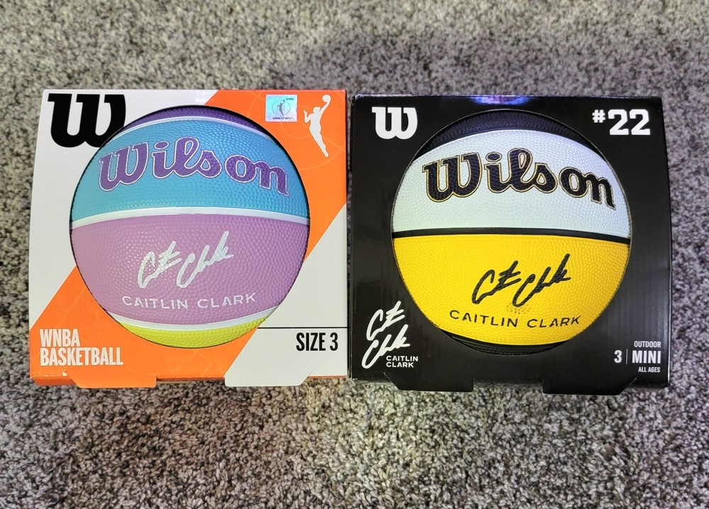 (2) Wilson Caitlin Clark Inspire & Tribute 3