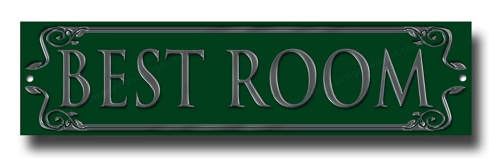 Vintage British Pub Metal Room Bar Sign 12x3 Inches Pub-Style Decor