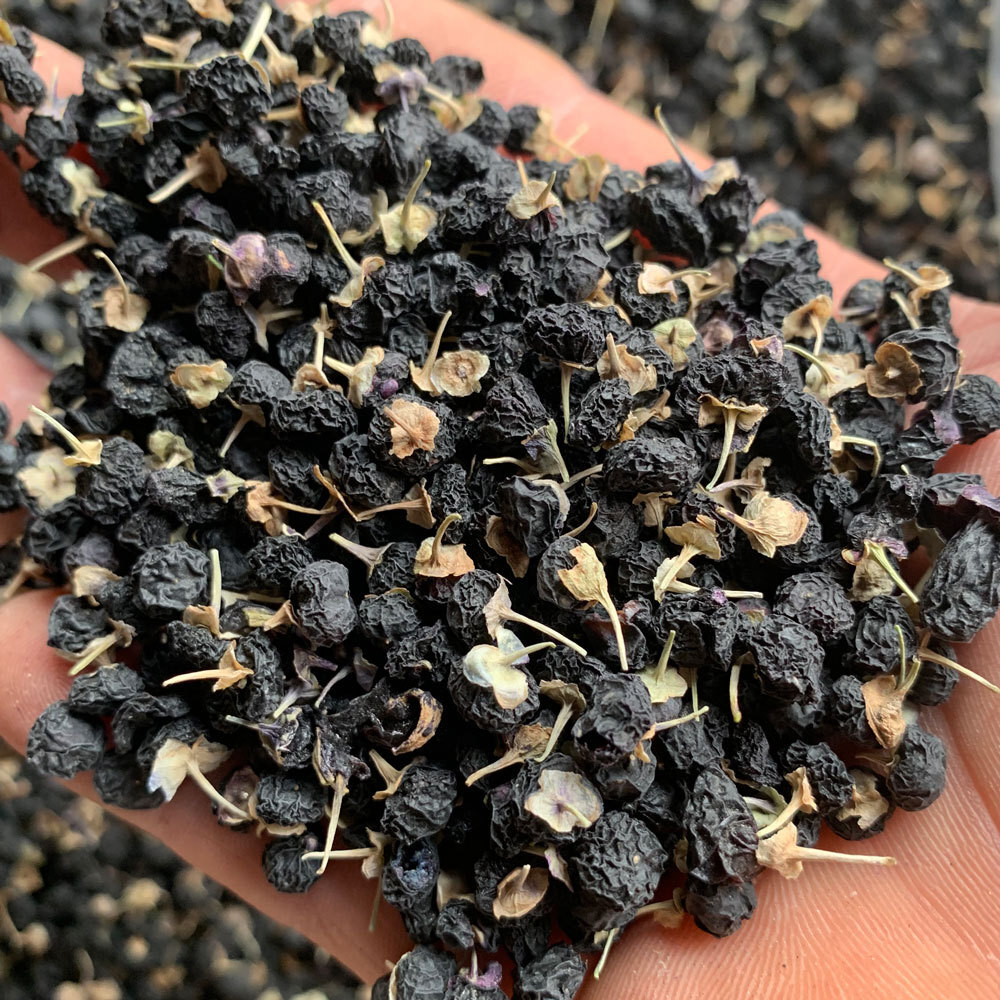 Bulk Qinghai Black Goji Berries Black Goji Berry Tea Flower Tea 500g