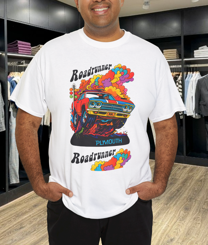 Mopar Plymouth Road Runner Car Cotton Unisex T-Shirt