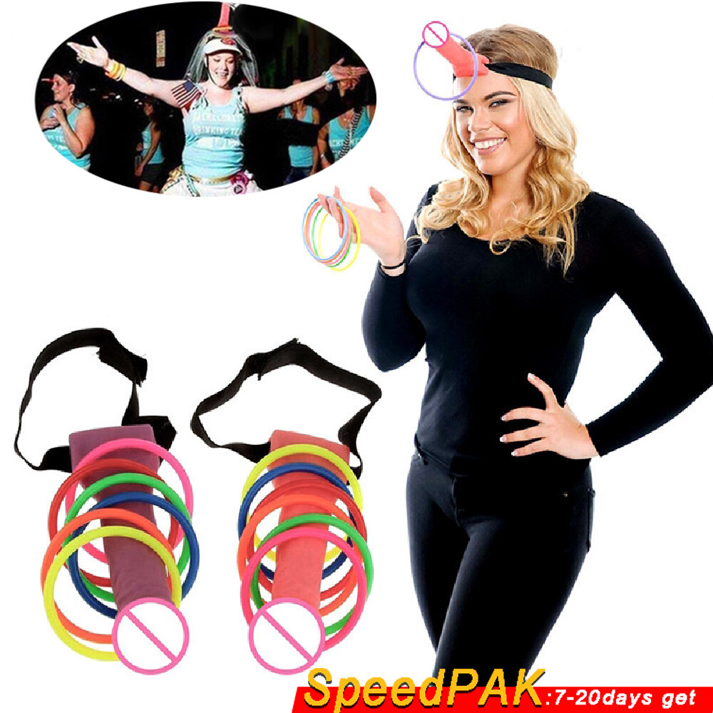 Dick Head Toss Game for Stag and Hen Parties - Fun Willy Ring Hoopla