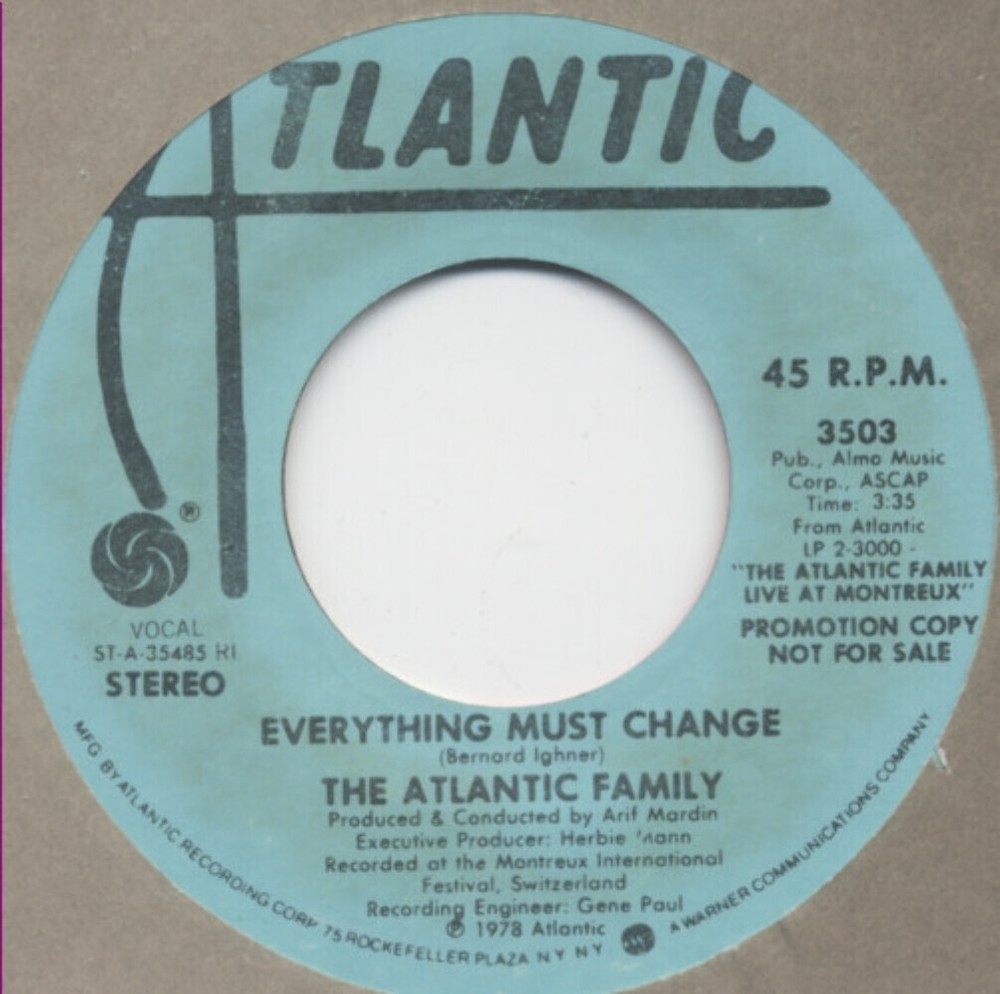 The Atlantic Family - Everything Must Change (7