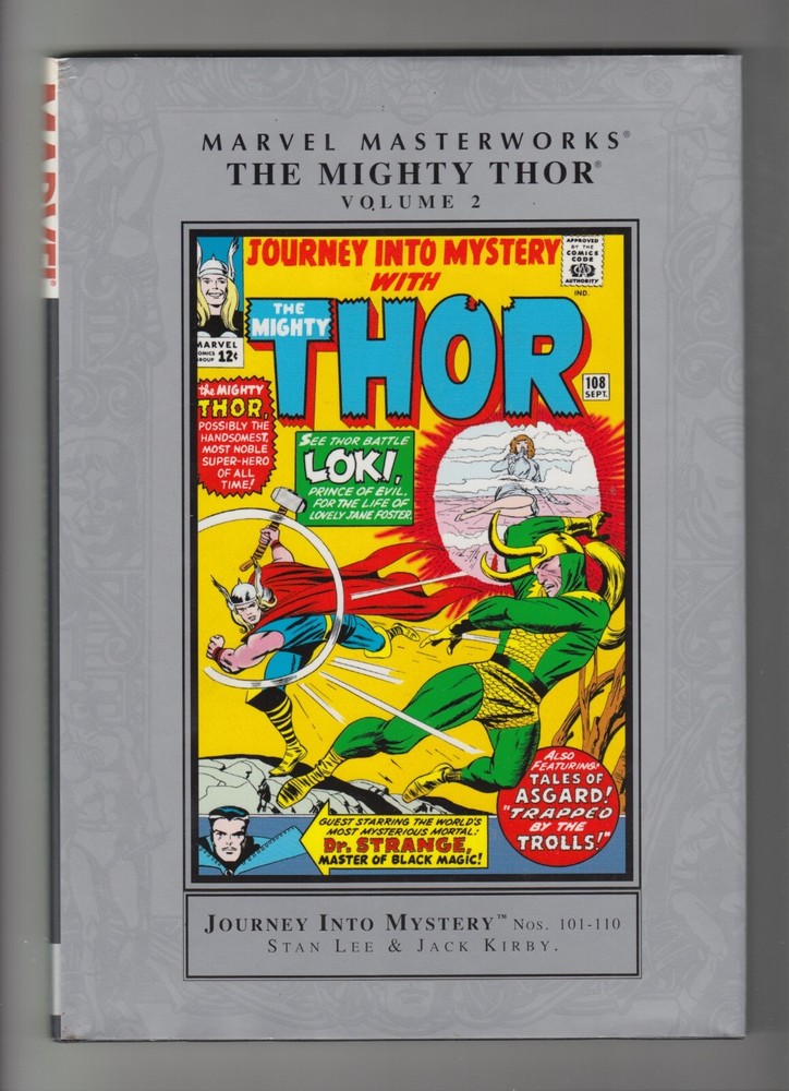 MARVEL MASTERWORKS VOL 2 MIGHTY THOR HC Collects Issues 101-110 Out of Print Edition