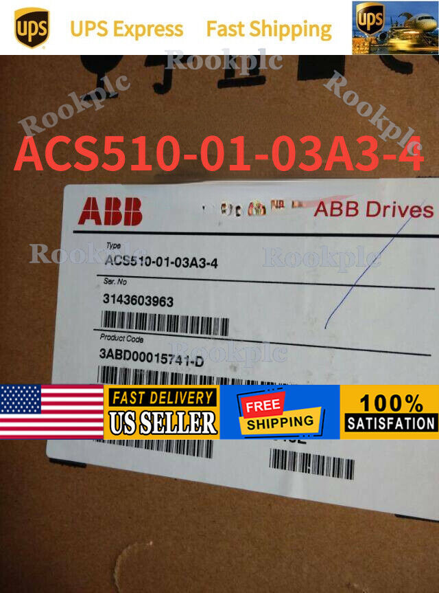 ACS510-01-03A3-4 Inverter 3P AC380V~480V 1.1KW New Spot Goods！Expedited Shipping