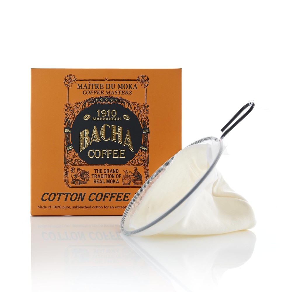 Bacha Coffee 100% Cotton Filter 125mm 4 fl oz Size  