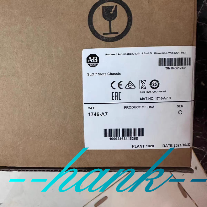 In Box 1746-A7 New Factory Sealed SLC 7 Slots Chassis 1746A7 Module Fastshipping