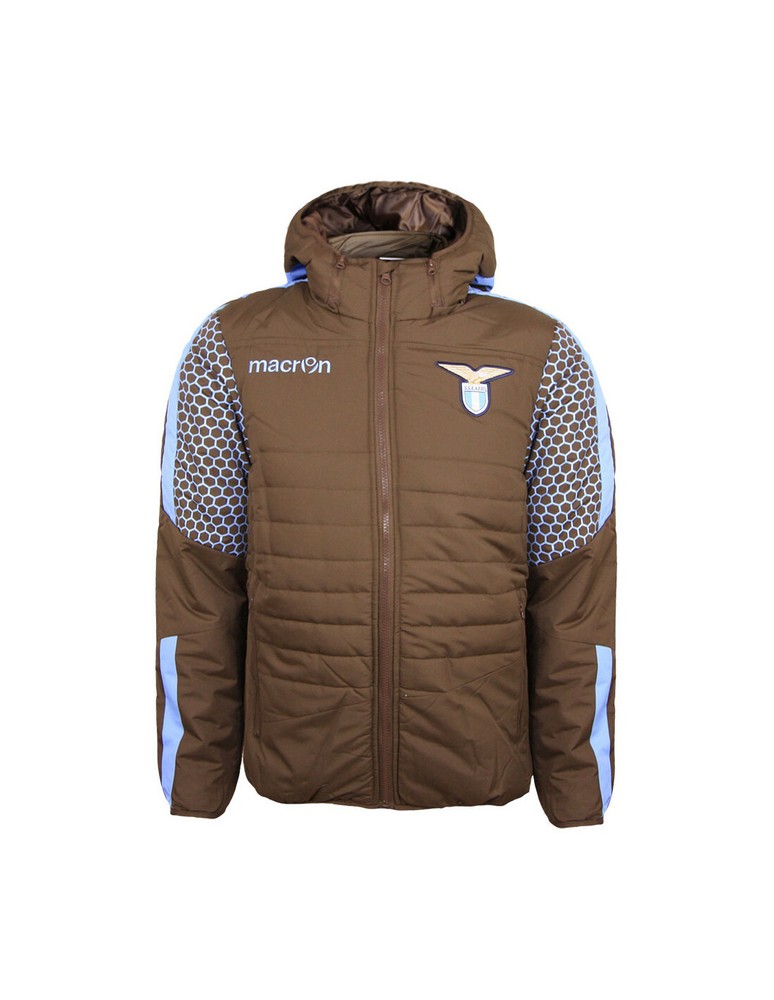 7001 Macron Lazio Bomber Padded Official 58062076 Jacket Coat Tobacco