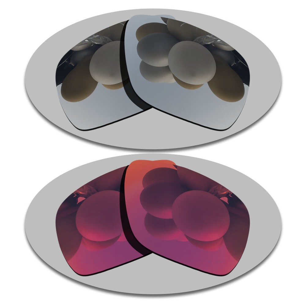 Silver&Midnight Sun Lenses Replacement For-Oakley Dispatch 1 Polarized