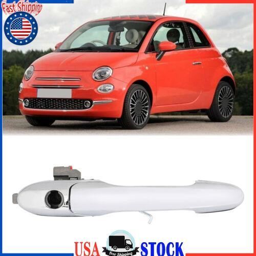 Right Driver Side Chrome Outer Door Handle 735592012 Fits For Fiat 500 Offside