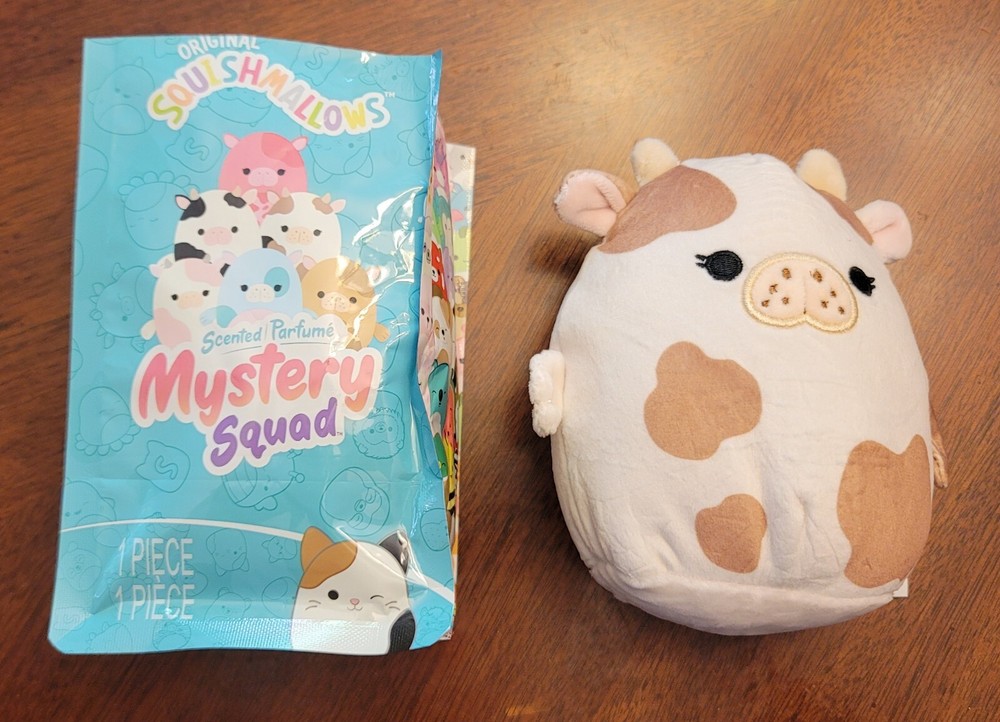 Squishmallows 5 Inch Mopey Sea Cow Scented Mystery Squad Plush New Opened