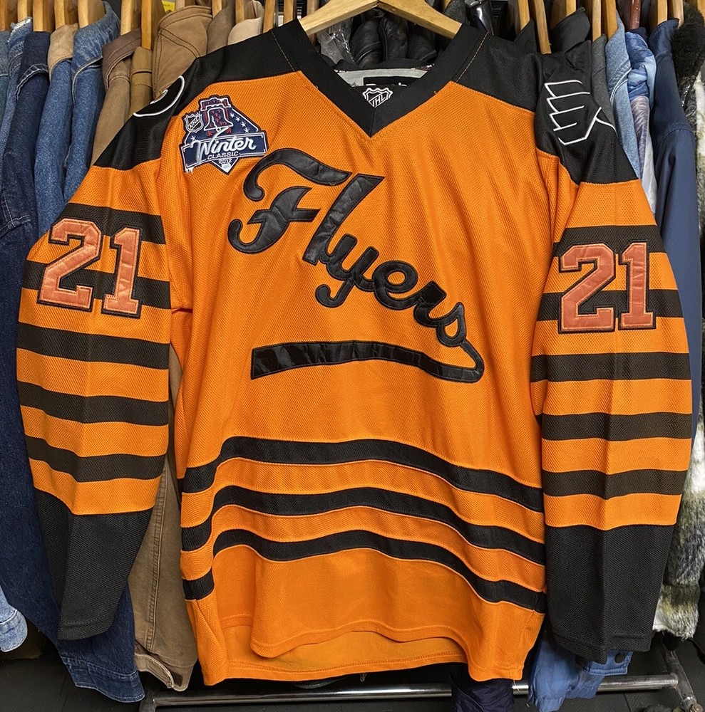 2012 Authentic Reebok NHL Philadelphia Flyers James Van Riemsdyk Stadium Jersey