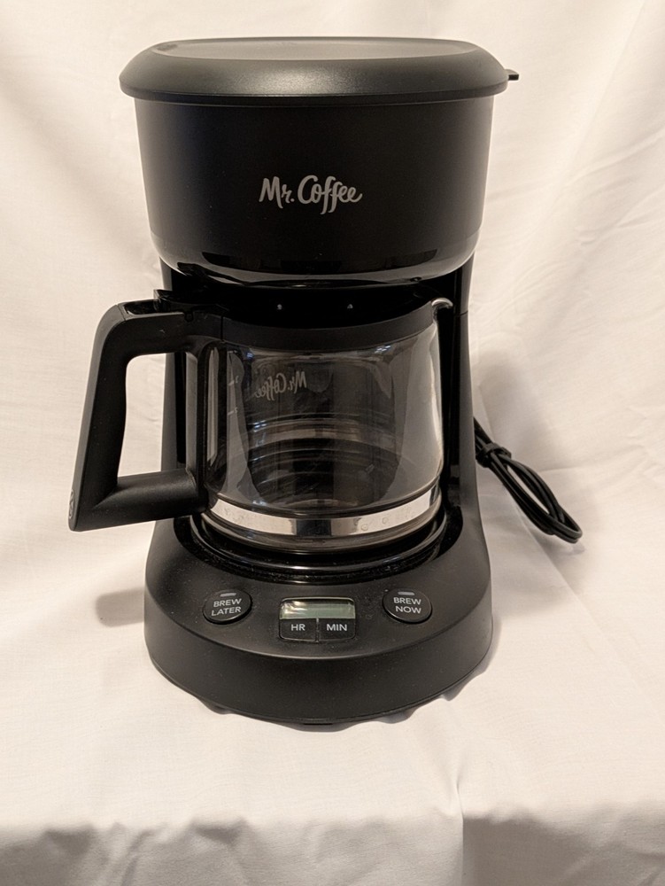 Mr. Coffee 5 Cup Programmable Coffee Maker With Carafe
