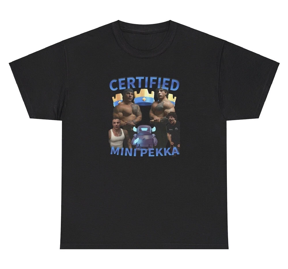 Сертифицированная футболка Mini Pekka Tren смешная ироничная крышка насоса для тренажерного зала шутка юмор мем футболка