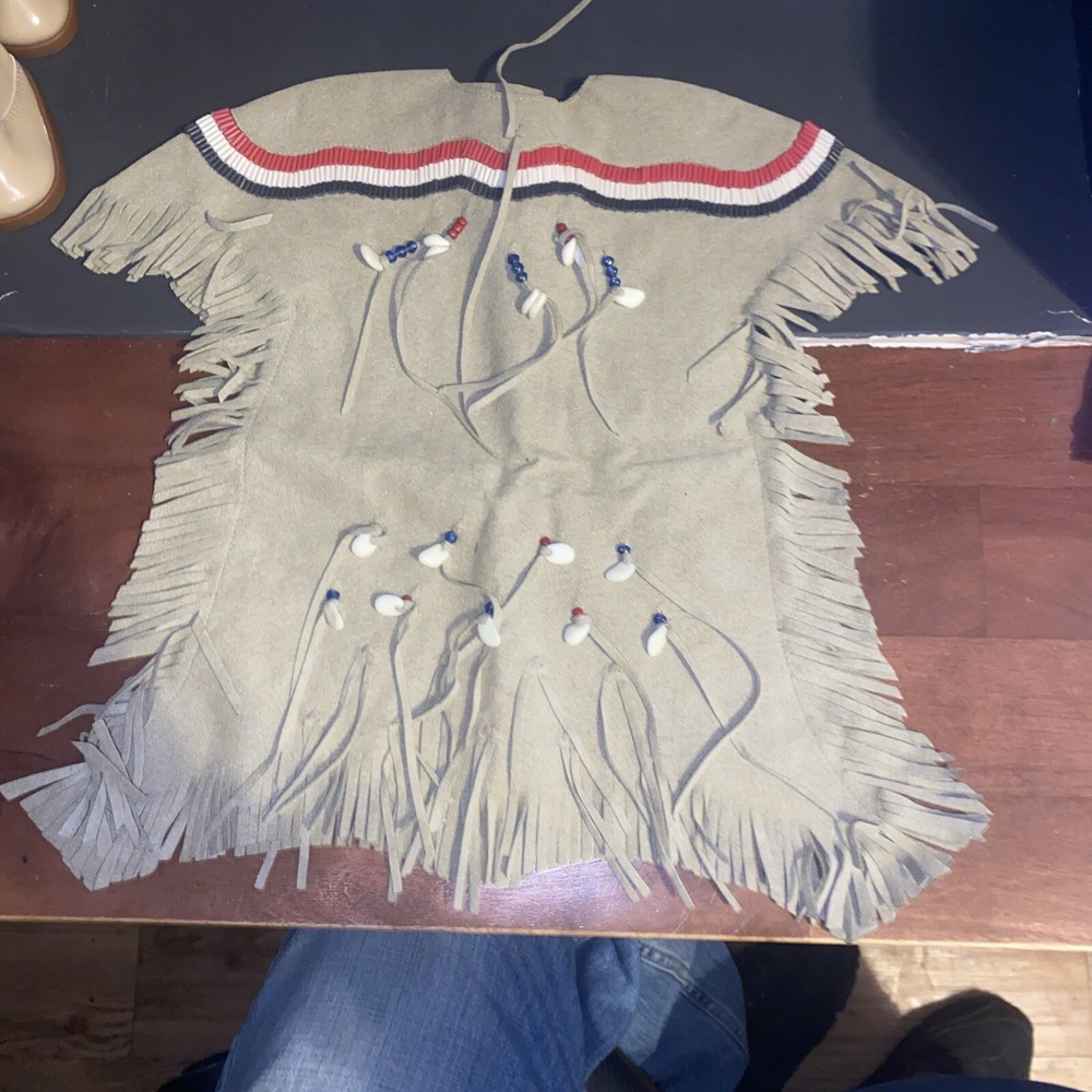 American Girl Kaya's Meet Outfit Faux Deerskin Dress