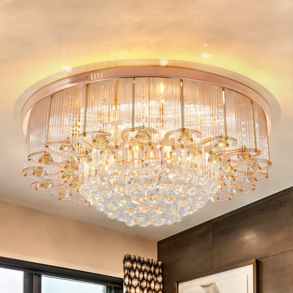 K9 LED Crystal Chandelier Luxury Pendant Lamp Ceiling Light Lighting Fixture