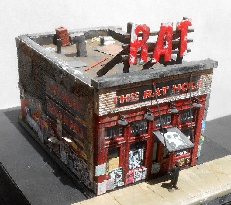 Downtown Deco HO Scale Building Kit The Rat Hole Brand New Release Great Detail!