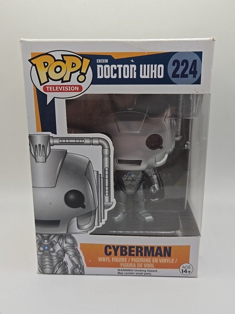 Doctor Who Funko POP! TV Cyberman Vinyl Figure #224 New