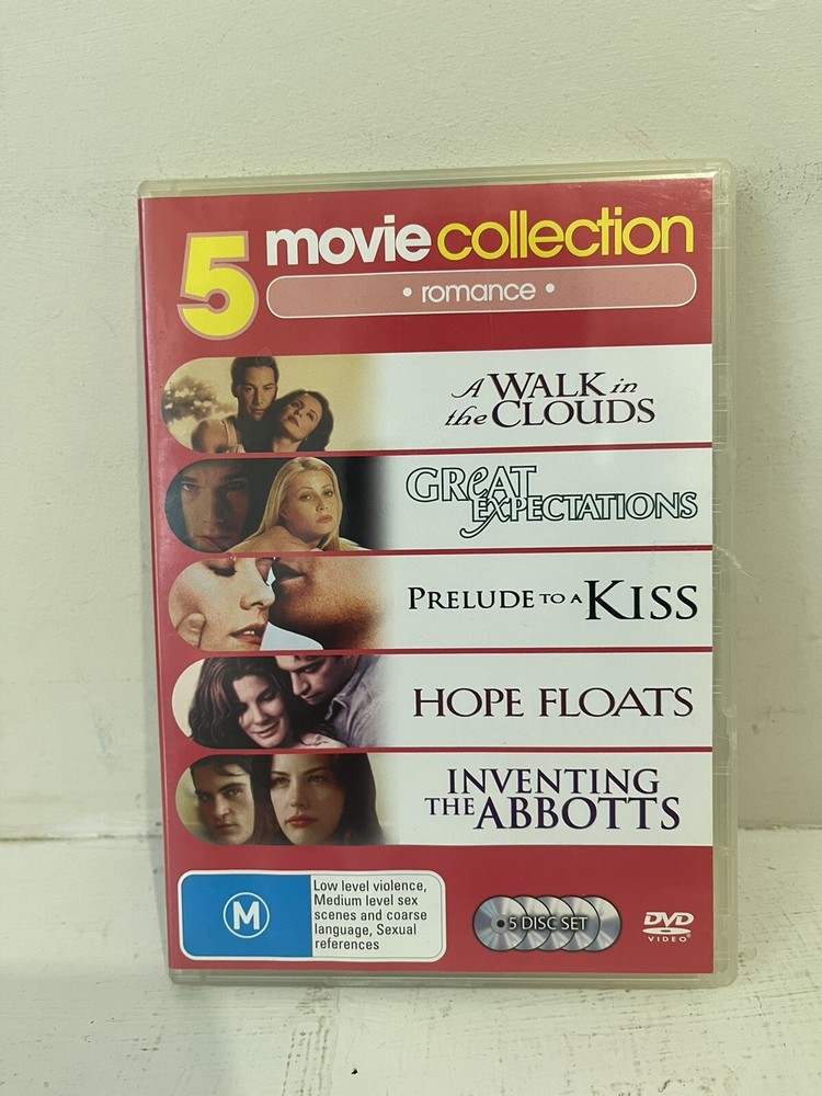 5 Classic Romance DVDs: Walk In The Clouds, Great Expectations, Prelude To A Kiss, R4