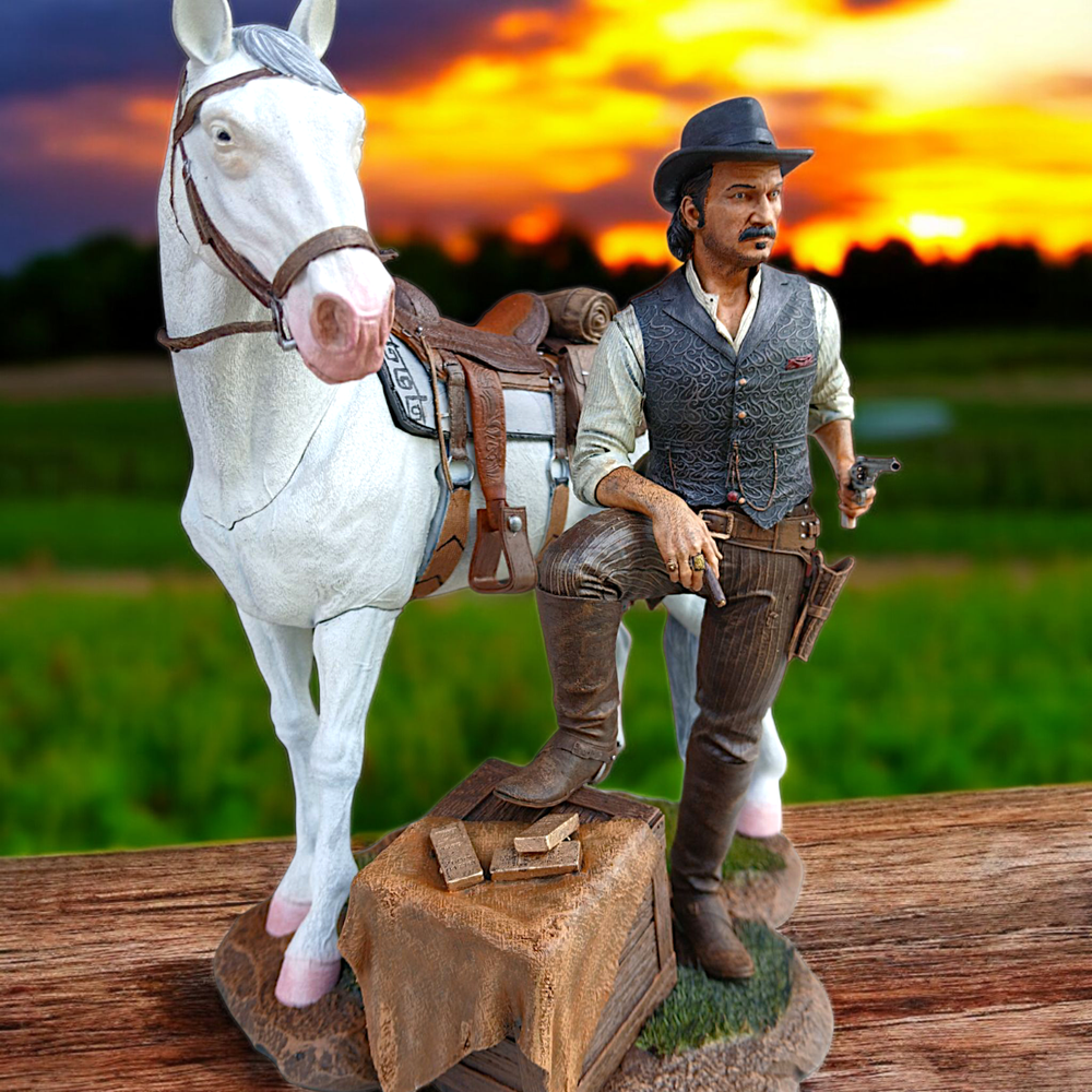 Red Dead Redemption Dutch Van der Linde 3D Resin Figure | RDR 2 Statue