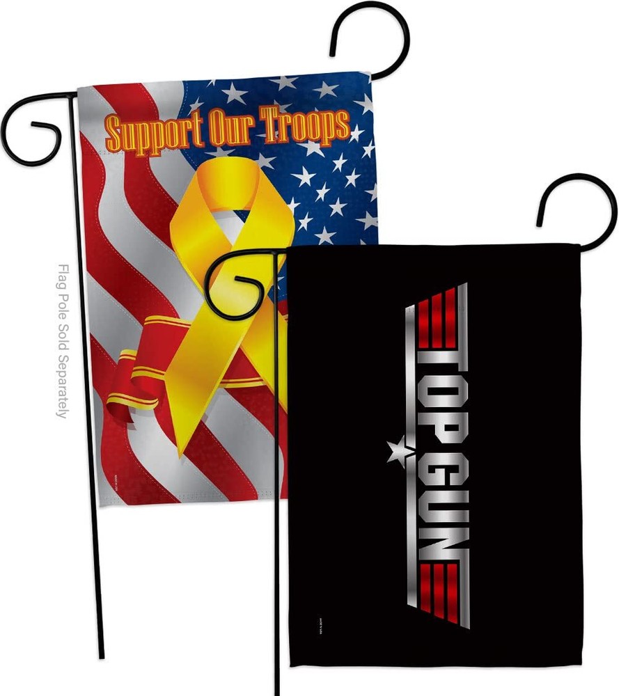 Top Garden Flag Pack Armed Forces Navy USN Seabee United State American Milit...