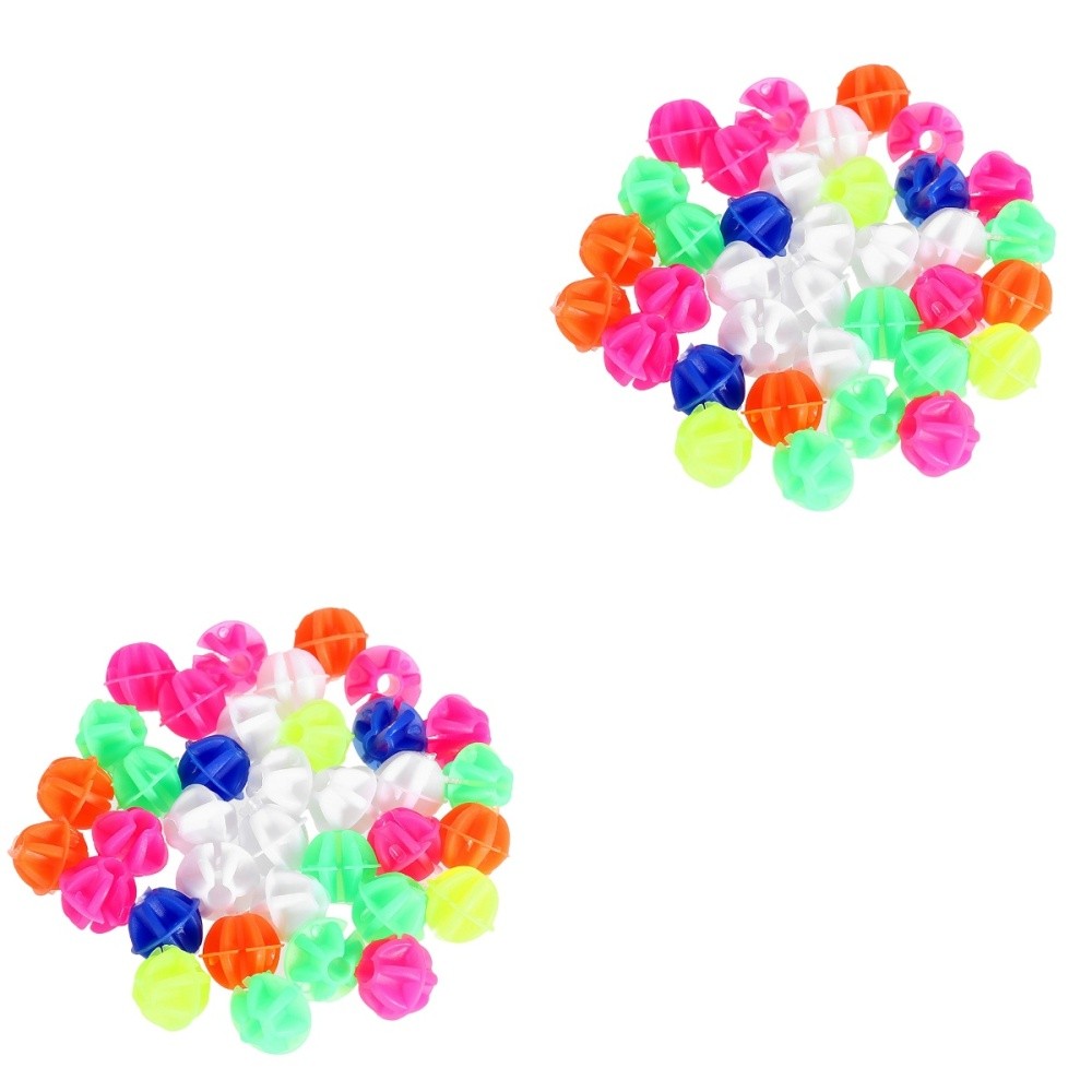 2-Pack Splice Beads for Kids Bike Wheels Colorful Decorative Accessories