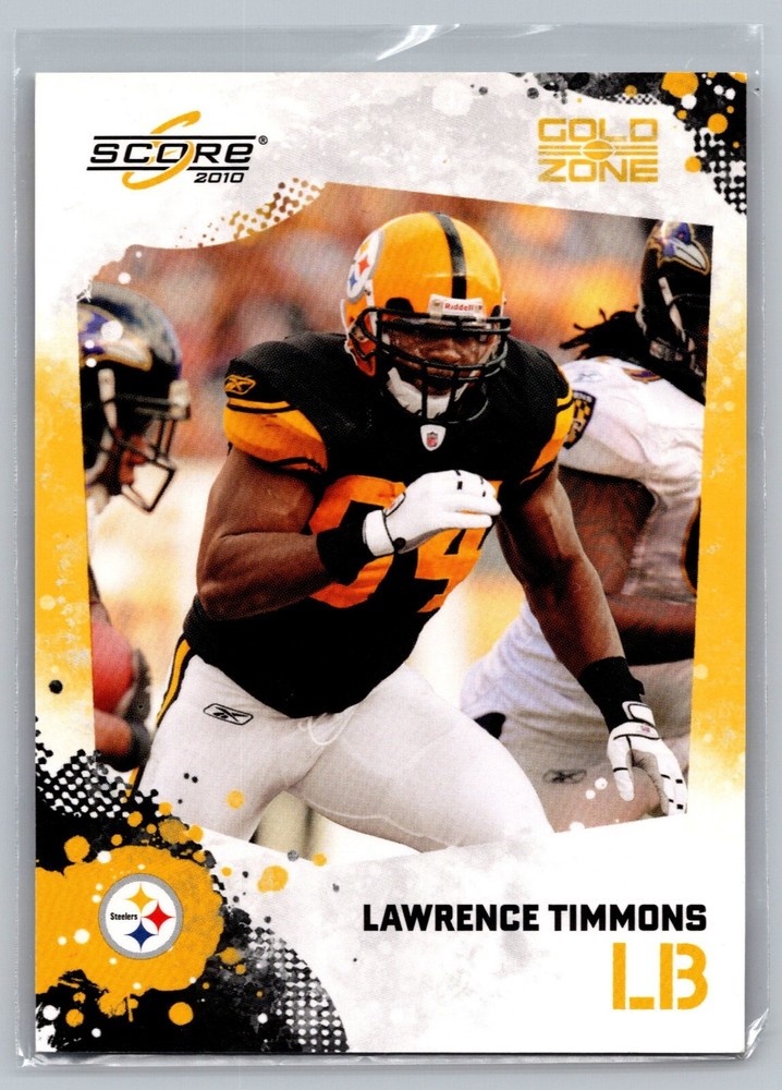 2010 Score Football #232 Lawrence Timmons 299 Limited Edition