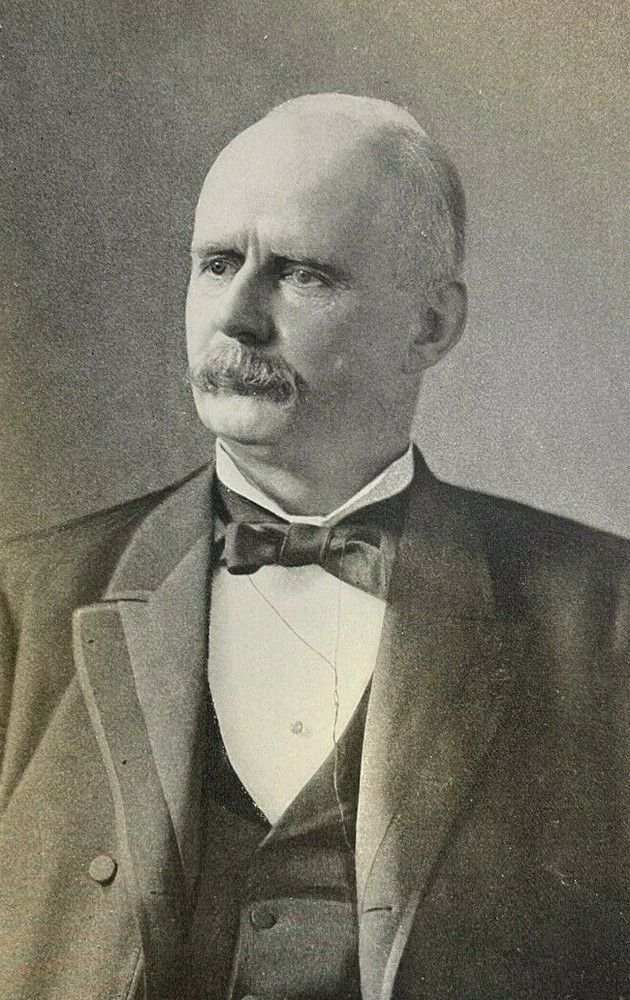 1900 Vintage Magazine Illustration Vice President Adlai Stevenson