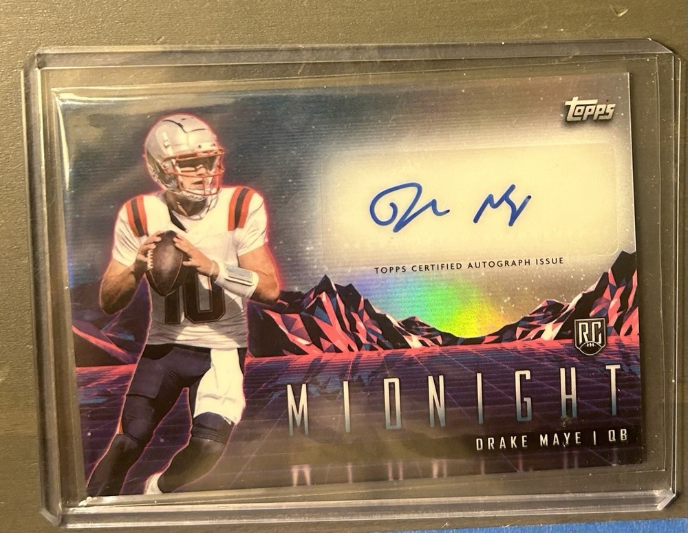 2024 Topps Midnight - Drake Maye - Rookie Horizon #RHS-DM Patriots RC AUTO