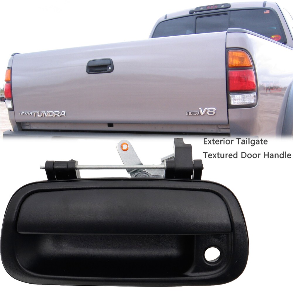 Toyota Tundra 2000-2006 Black Tailgate Handle for Pickup Truck