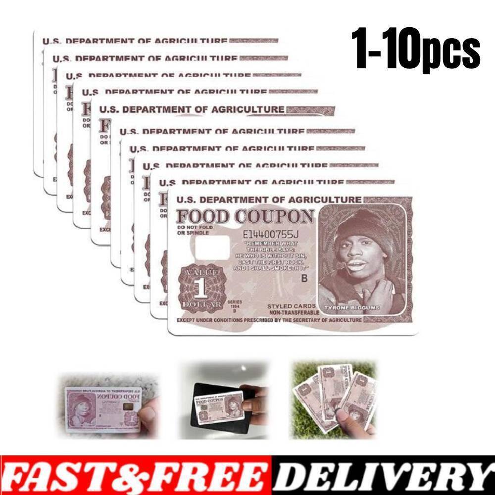 Funny Tyrone Biggums Food Coupon Credit Card Sticker Free Shipping-image