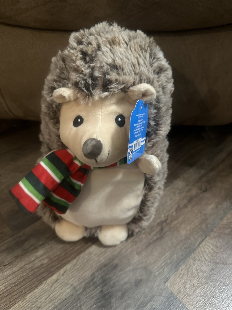 Soft Spark Hedgehog Plush with Rattles and Crinkle Ears Stuffed Animal