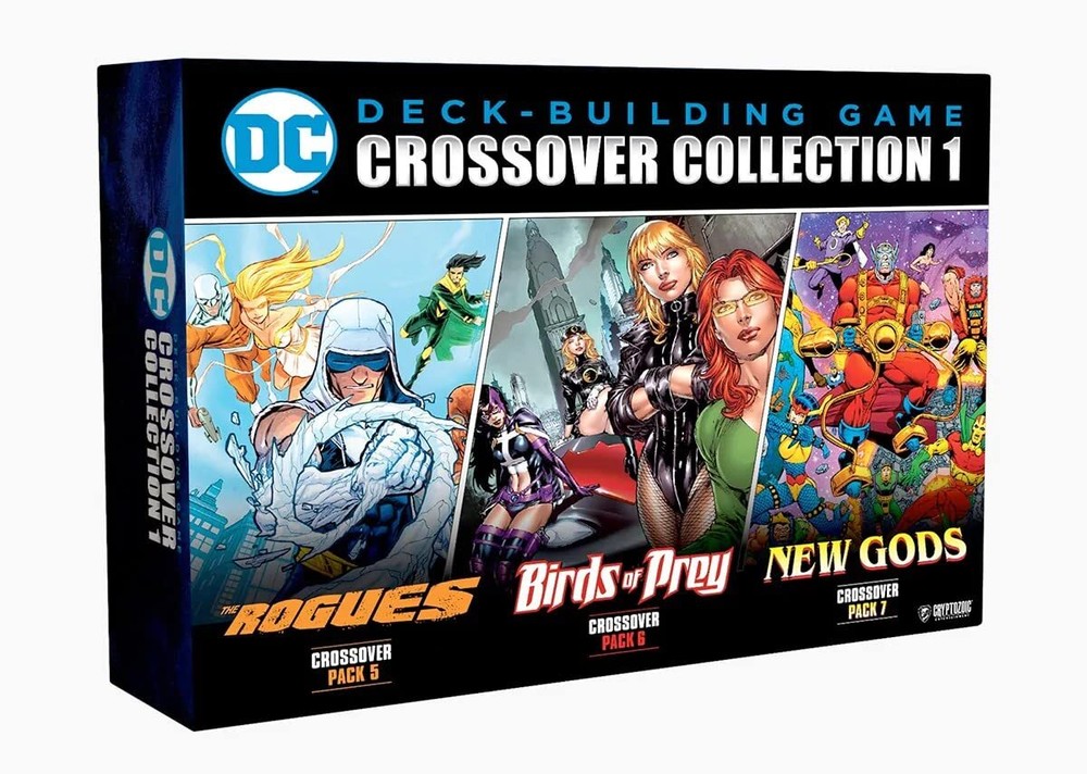 DC Deck-Building Game Crossover Collection 1 Expansion - Strategic Card Game for Superhero Fans - Expand Your Deck with Iconic Characters
