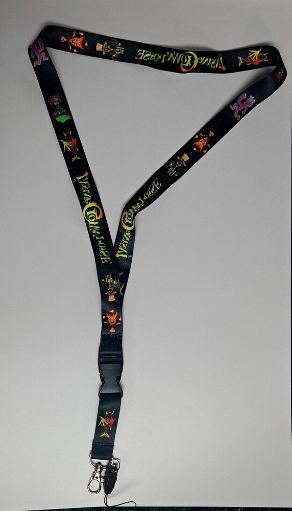 Brand new-ICP Insane Clown Posse Juggalo Lanyard Joker Card Keychain