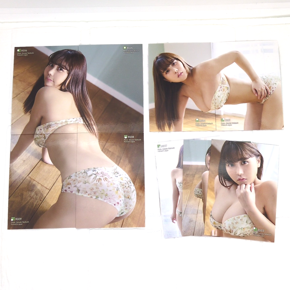 Nanacha なな茶 Photo Trading Cards of 9 Hit's RG01-09 Bikini Model New NM Near Mint