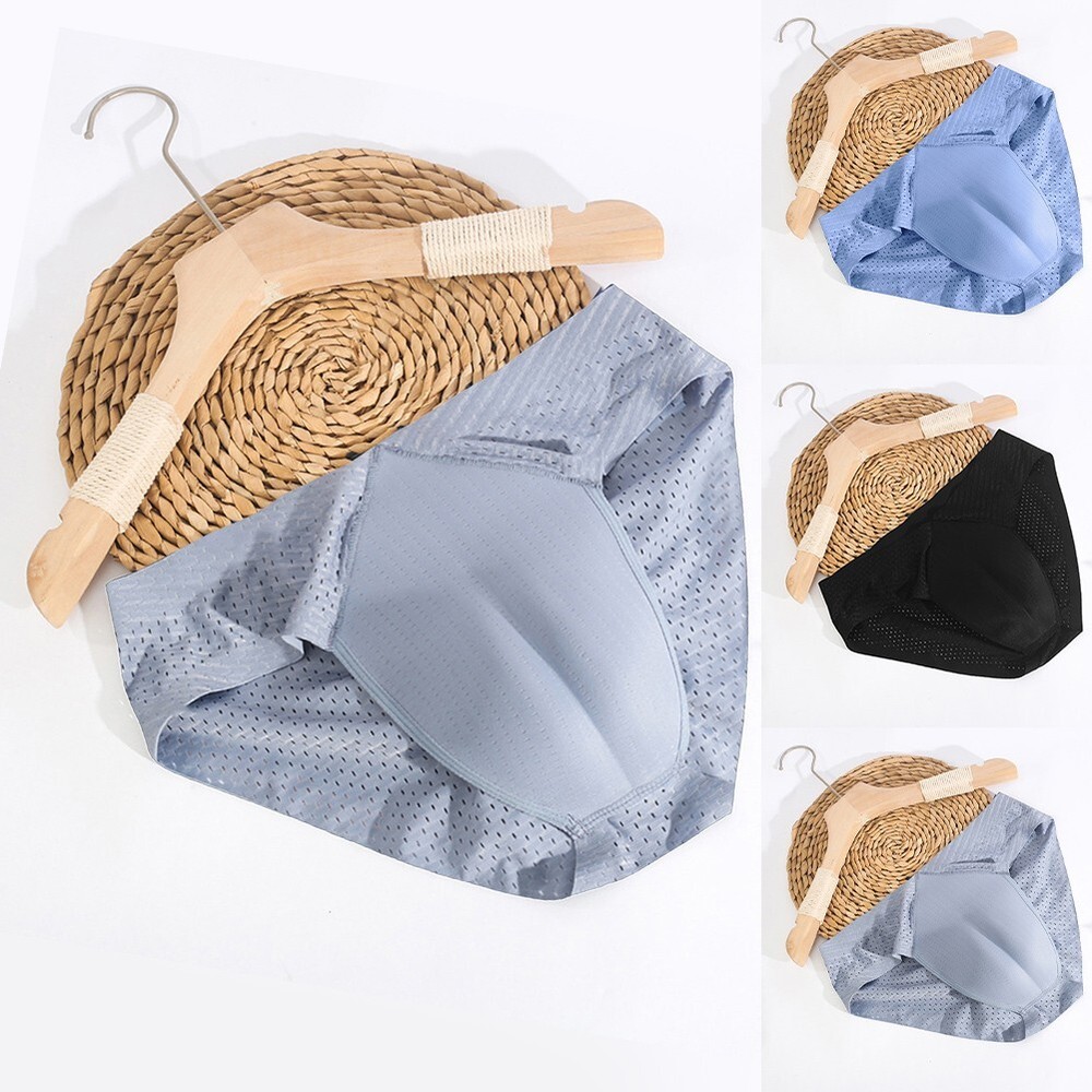 Breathable Nylon Men's Camel Toe Panties Shapping Underwear for Crossdressers