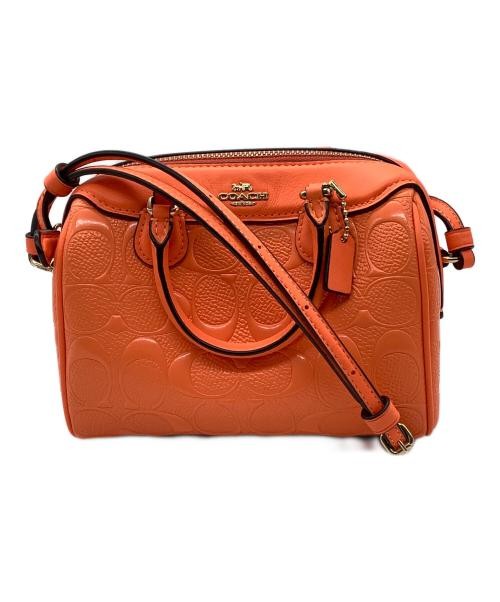 COACH Orange Signature Shoulder Bag Outlet Exclusive