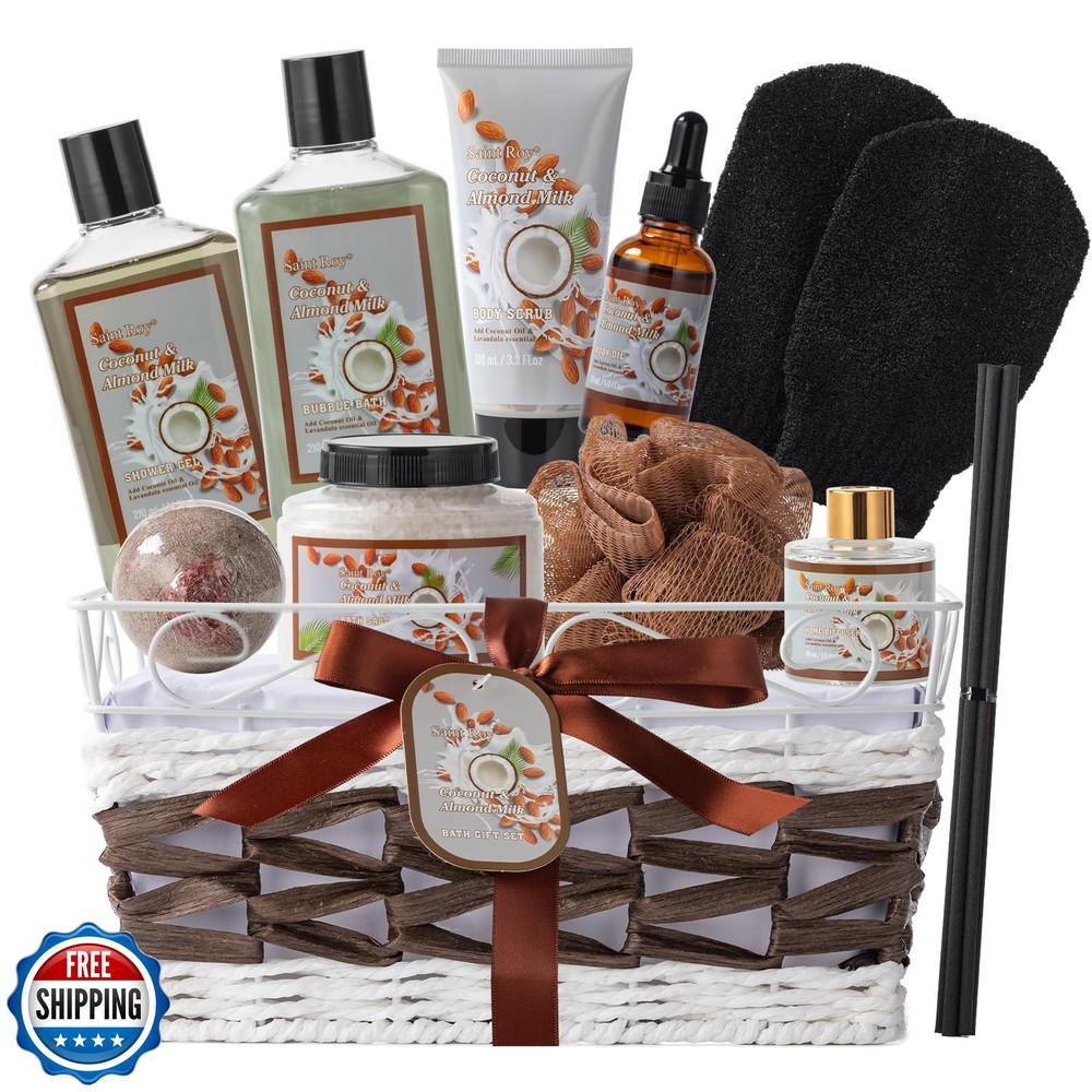 Fathers Day Gift Basket for Men and Women - Bath and Body Set for Dad-image