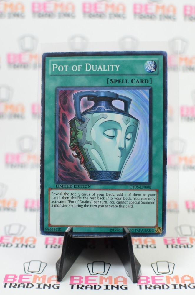 Pot of Duality CT08-EN008 Limited Edition 2011 Collectors Tin Yugioh Card