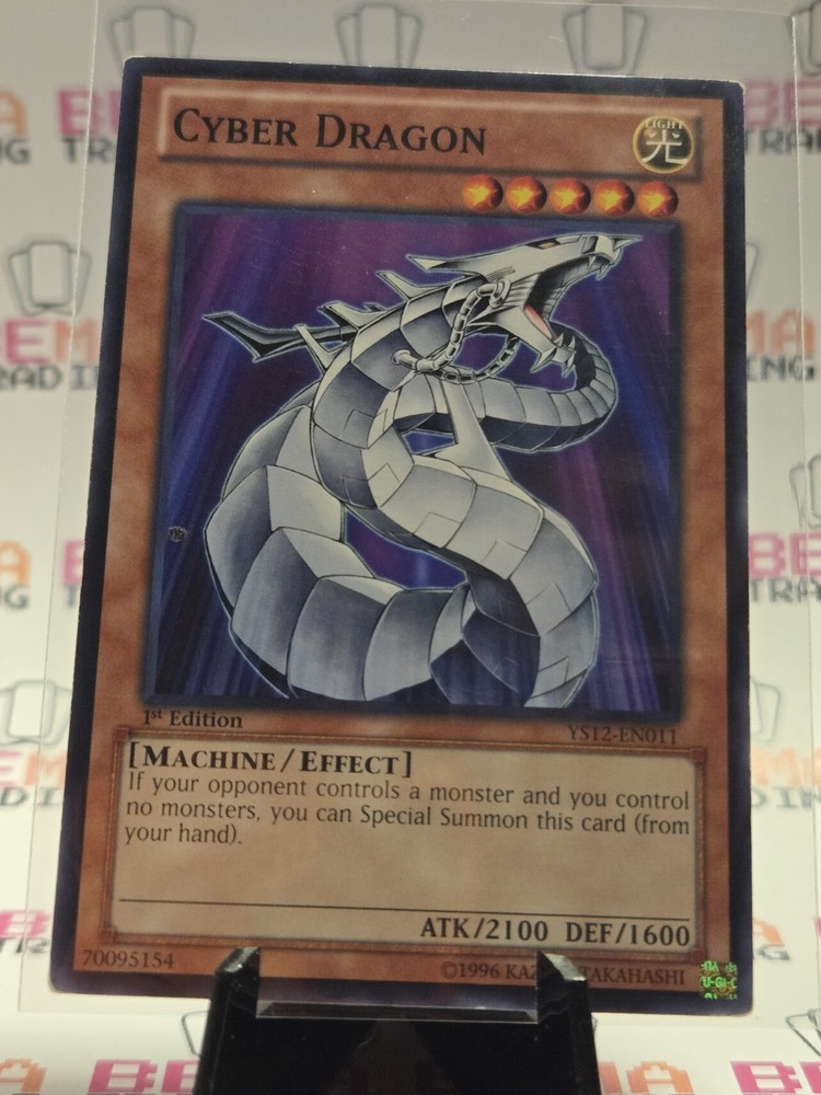 Cyber Dragon YS12-EN011 Xyz Symphony 1st Ed Rare Card-image