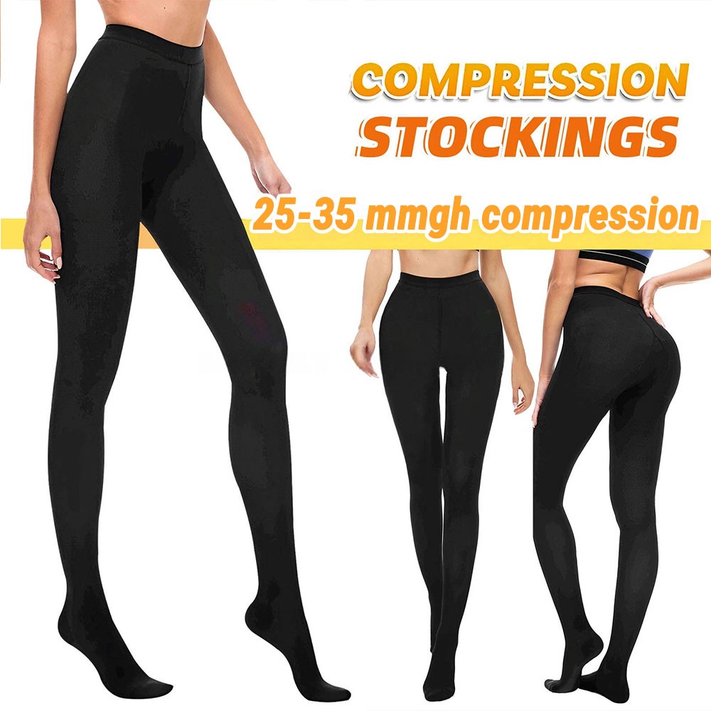 20-30 mmHg Medical Compression Pantyhose Support Hose Varicose Veins Stockings