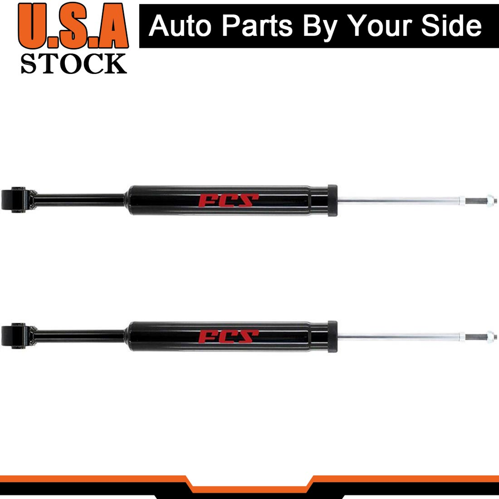 2 Rear Shocks Absorbers For Jeep Cherokee 2018 2017 2016 2015 2014