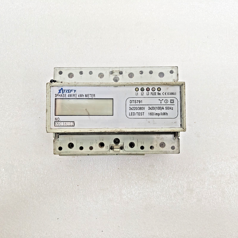SATISFY DTS791 3PHASE 4WIRE KWh digital meter