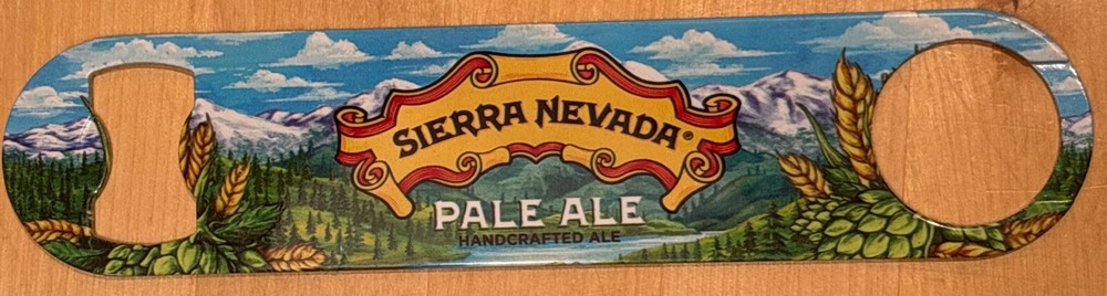 SIERRA NEVADA Bartender Speed BOTTLE OPENER Craft Beer Brewing Brewery Metal